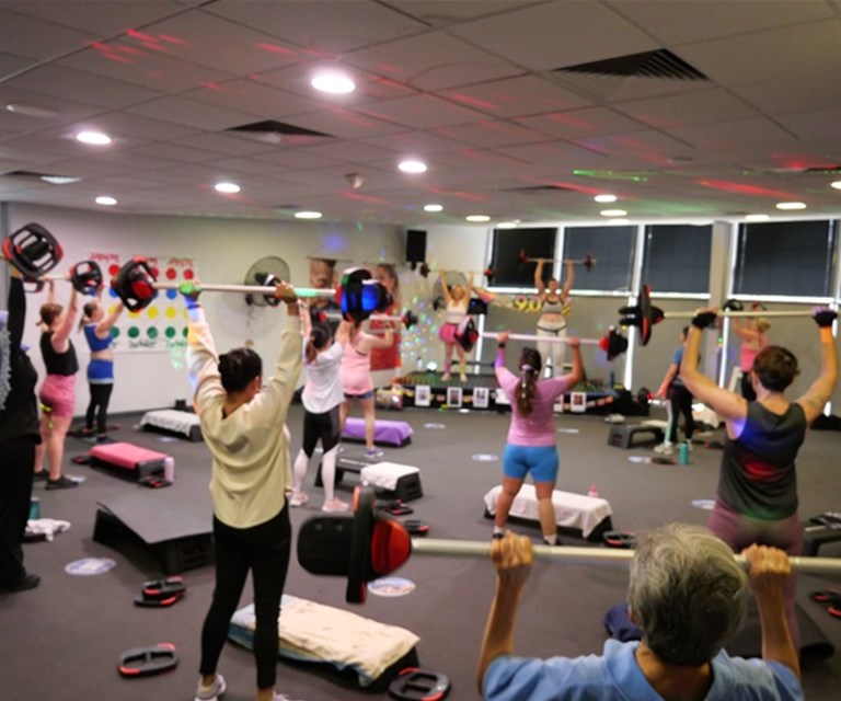 Body Pump class