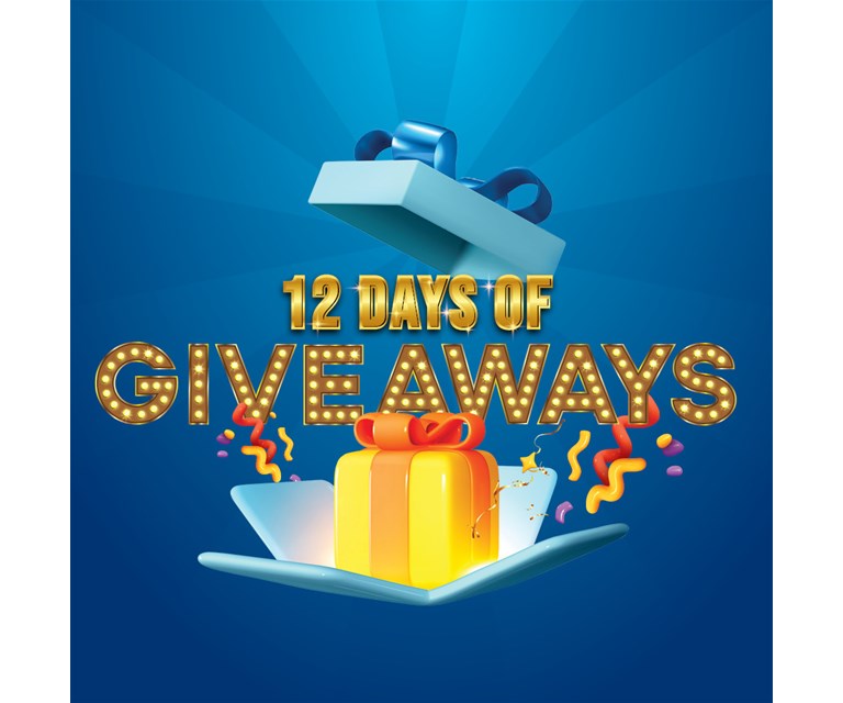 12 Days of Giveaways